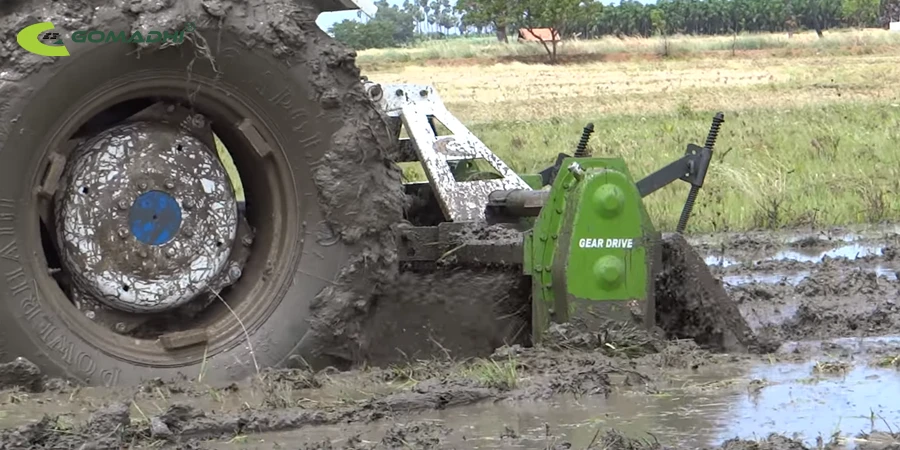 Aqua Rotary Tillers Demo