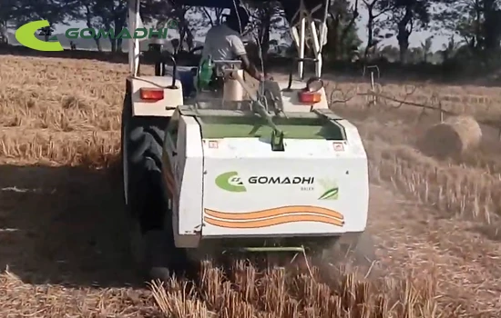 Round Baler Demo